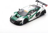 De 1:43 Diecast modelauto van de Audi R8 LMS GT3 Team Abt Sportline #99 van de DTM Nürburgring van 2021. De coureur was M. Winkelhock. De fabrikant van het schaalmodel is Spark.Dit model is alleen online beschikbaar.