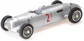 Het 1:43 gegoten model van de Autu Union Typ B #2 van de Avus Rennen uit 1935. De rijder was Achille Varzi. De fabrikant van het schaalmodel is Minichamps. Dit model is alleen online verkrijgbaar