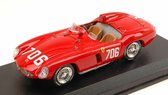 De 1:43 Diecast Modelcar van de Ferrari 750 Monza #709 van de Mille Miglia in 1955. De coureurs waren Protti en Zanini. De fabrikant van het schaalmodel is Art-Model. Dit model is alleen online verkrijgbaar