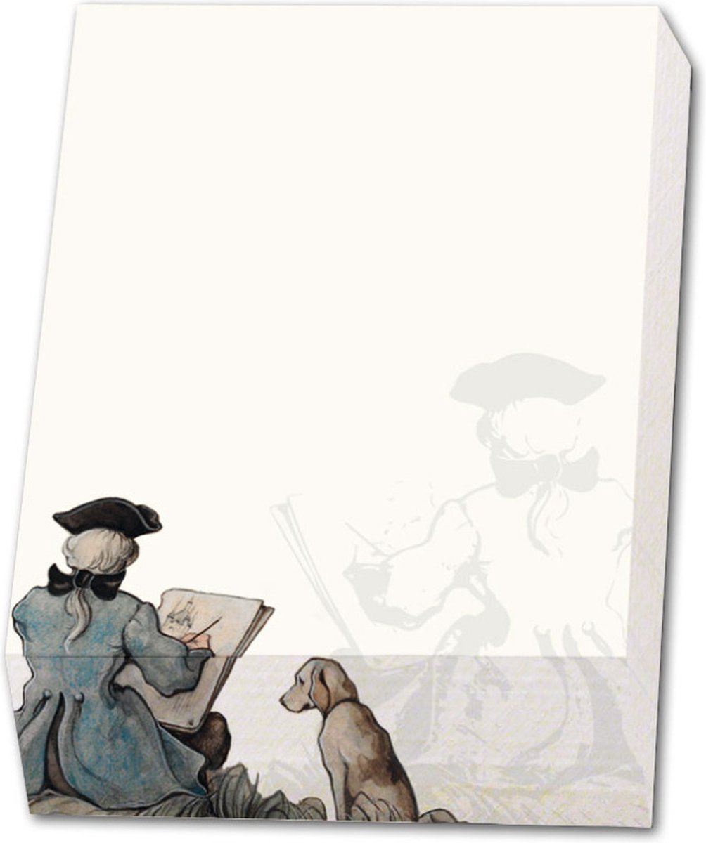 Memo blocnote: Zeilboot, Anton Pieck