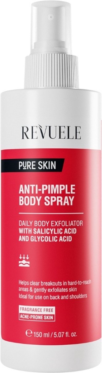 Revuele - Pure Skin Anti-Pimple Exfoliating Body Spray - 150ml