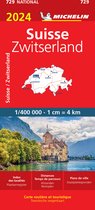Nationale kaarten Michelin - Michelin Wegenkaart 729 Zwitserland 2024