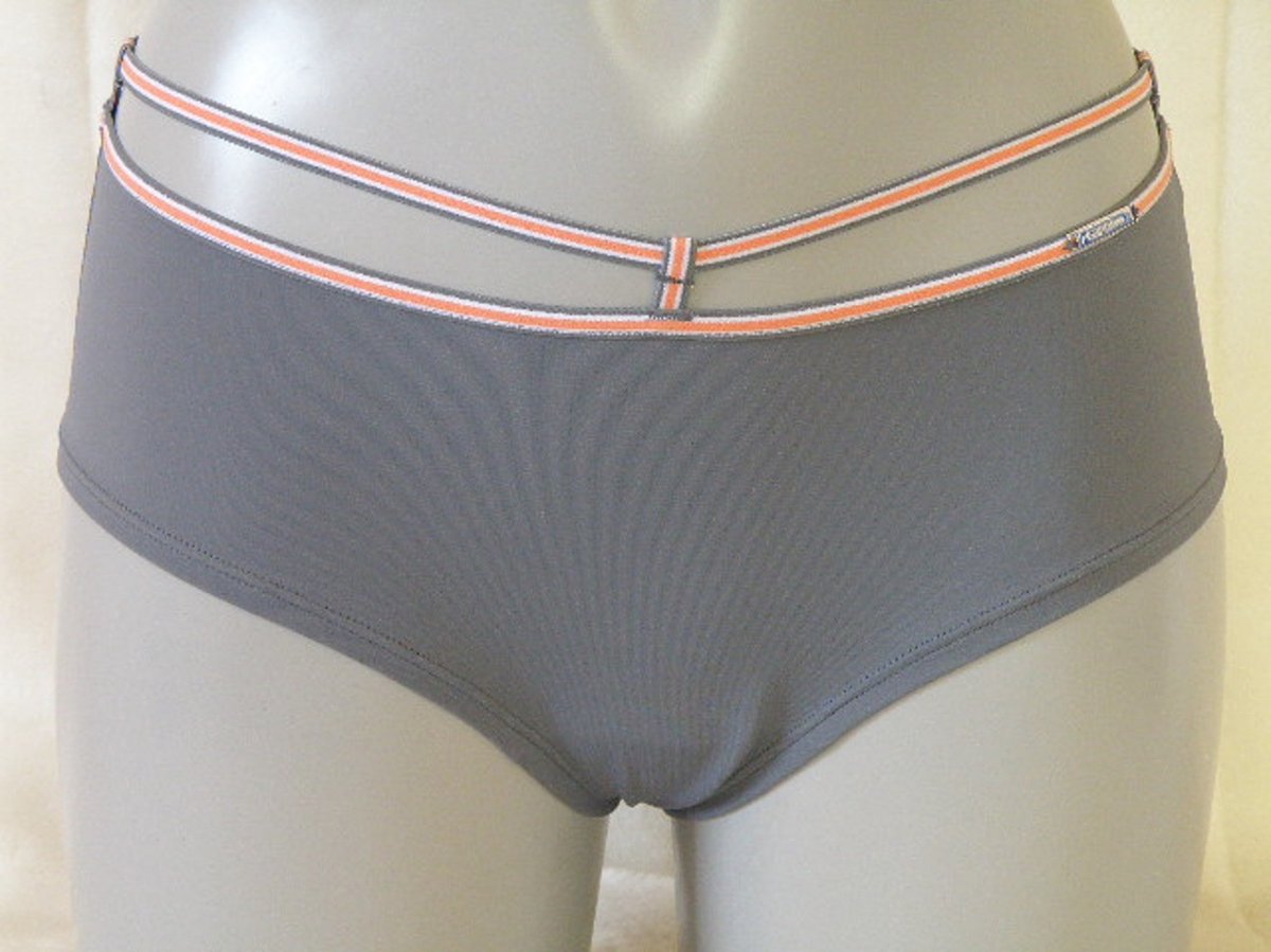 Sapph - Bronze - short - grijs/oranje - Maat L / 40