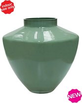 Vase Kagera | Grand | Vert Pastel - Vert Pastel | Verre soufflé à la bouche | Ø33 x H32 cm