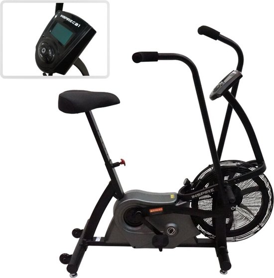 Inspire Fitness Airbike hometrainer Fan Bike met LCD scherm bol
