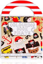 Uitdeelboekjes Wilde Piraten 12 STUKS - Zeerovers - Kleurboekjes - Uitdeelboekjes - Traktatie - Uitdeelcadeautjes voor Kinderen