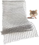 Muizengaas RVS (Hoogste Kwaliteit) - 1 meter - 10cm breed - Rattengaas - Wering gaas - Ongediertegaas - Ongedierte wering - Multifuctioneel gaas