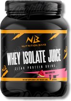 Nutrition Baas - Whey Isolate Juice - Proteine Poeder - Whey Protein - Eiwitshake - Watermeloen - 17 Shakes - 420G