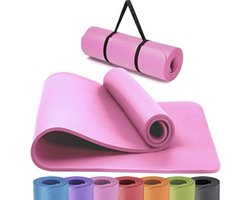 Yoga Mat Extra Dik - Fitness Mat Extra Dik - Roze