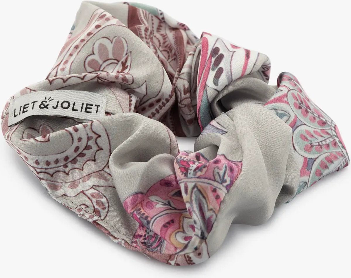 Scrunchie print Paige mint groen