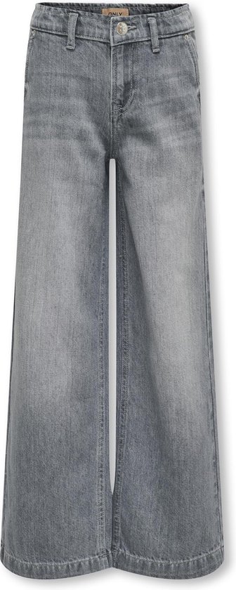 Only KOGCOMET WIDE LEG DNM MAT624 NOOS Jeans Filles - Denim gris Medium - Taille 140