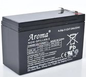 Aroma Lood-Zuur-Accu 12V 7Ah oplaadbare batterij Cyclic/Standby F1 - 4.8mm aansluiting
