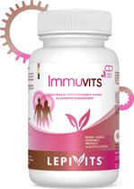 Immuvits |30 plantaardige capsules | Versterkt de immuniteit | Versterkt het natuurlijke afweersysteem | Made in Belgium | LEPIVITS