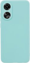 Coverup Colour TPU Back Cover - Geschikt voor OPPO A58 Hoesje - Mint Green