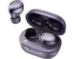 Joyroom Wireless Pro - Bluetooth Oordopjes - Oortjes Draadloos - Draadloze Oortjes Bluetooth - Paars