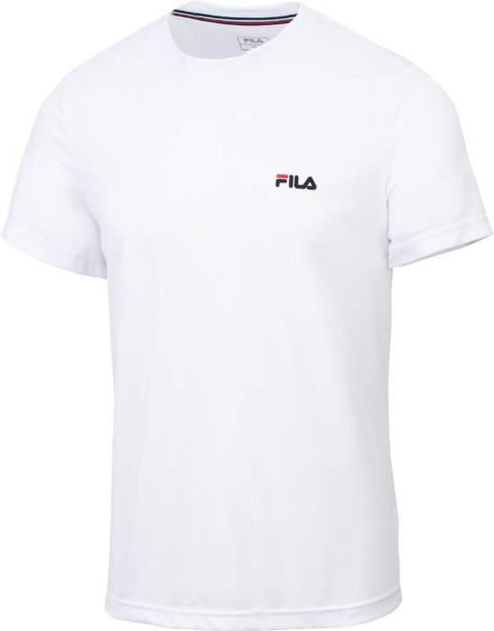 Fila T-Shirt Logo Small Heren Wit
