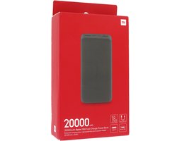 Xiaomi Redmi Powerbank 20000 mAh - 18W Fast Charge - Zwart