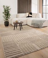 Tapis scandinave - Arc Bend beige 200x300 cm