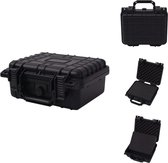 vidaXL Camera Koffer - Lichtgewicht - Polypropyleen en ABS - 27 x 24.6 x 12.4 cm - Corrosie- en temperatuurbestendig - Waterdicht - Met 3 verwijderbare foam inzetstukken - Cameratas