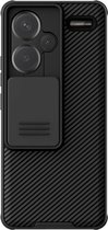 Nillkin CamShield Hoesje voor de Xiaomi Redmi Note 13 Pro Plus - Back Cover met Camera Slider Zwart