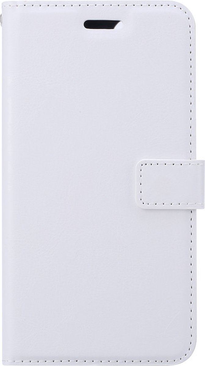 Portemonnee Book Case Hoesje Geschikt voor: iPhone Xs Max - wit
