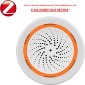 Tuya - alarme sirène zigbee avec capteur de température et d'humidité - capteur zigbee