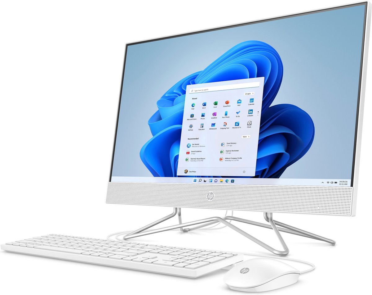 HP 24-df1043na 605 cm (23.8") Full HD Intel® Core™ i5 8 GB 256 GB Windows 11 Home