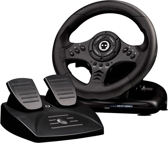Numskull - Steering Wheel & Pedals for PS3, PS4, PC & XBOX One