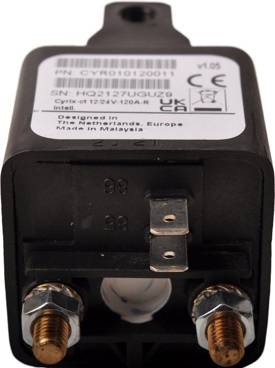 Victron Cyrix-ct combiner relais - 12/24V - 120 ah van Victron — afbeelding 3