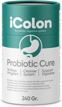 iColon - Probiotic Cure - 14 Days Program - Zeer bekend en Gevraagd Product - Herbal Ingredients - Natuurlijke Ingredienten Probiotic Kuur - 14 Dagen Reiniging Kuur - Goed voor Stoelgang & Spijsvertering + Tegen Buikpijn