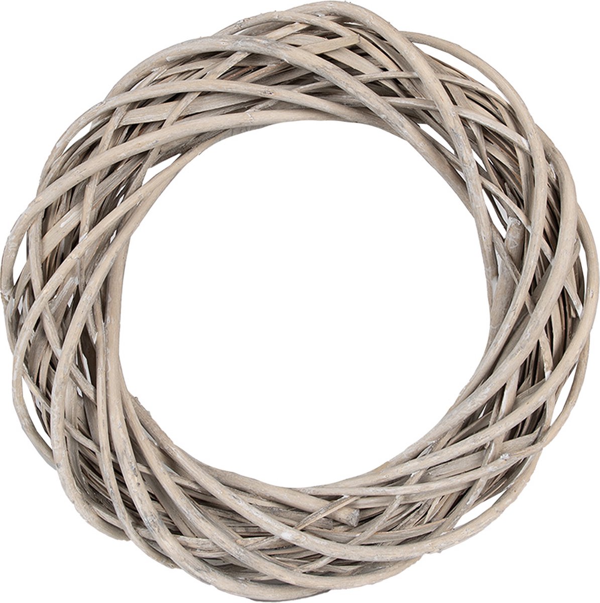 Clayre & Eef Krans Ø 30 cm Bruin Rotan
