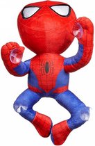 Marvel - Spiderman - Knuffel - Spider-Man in Climbing Action - Met Zuignappen - Pluche - 31 cm