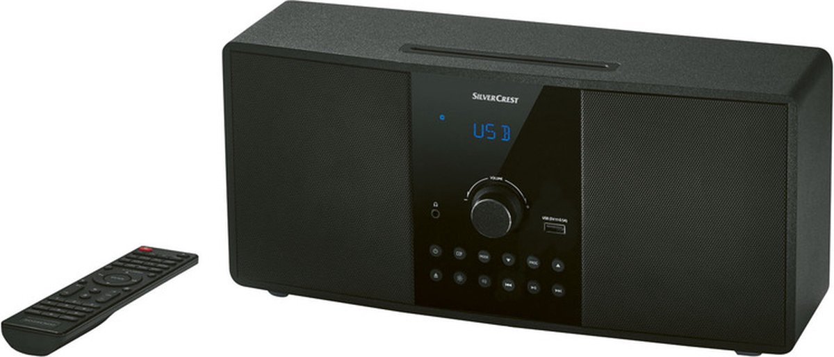Stéréo SILVERCREST® Bluetooth® - 4 en 1 : radio, lecteur CD, streaming  musical et