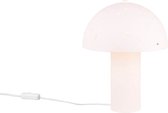REALITY SETA - Lampe de table - Wit mat - sans 1x E14 28W - Interrupteur à cordon