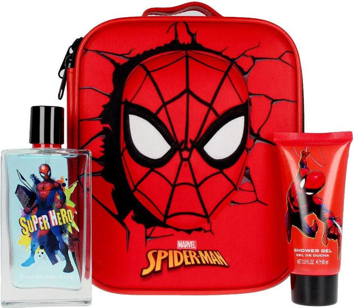 Spider-Man Coffret Cadeau - Eau de Toilette 100 ml & Gel Douche 60