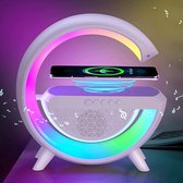 LifeStyle - Bluetooth Speaker - Draadloze Oplader - Nachtlampje - Leeslamp - Wireless Charger - LED Verlichting