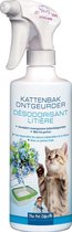 The Pet Doctor - Kattenbak Geurverdrijver – Kattenbak geurverwijderaar - Kattenbak verfrisser- Kattenbak geur – Kattenbak deo - Verwijdert onaangename kattenbakgeurtjes – 500 ml