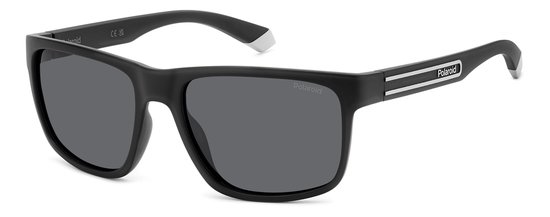 Polaroid Pld 2157/ S Lunettes de soleil polarisantes rectangulaires en plastique pour hommes