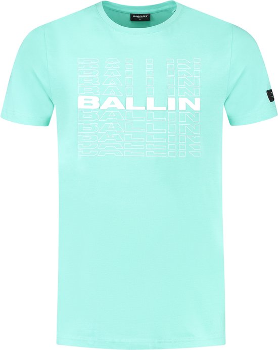 Ballin Amsterdam - Heren Slim fit T-shirts Crewneck SS