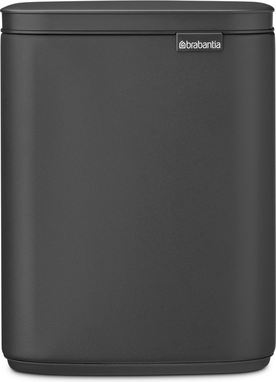 Foto: Brabantia bo prullenbak 7 liter mineral infinite grey