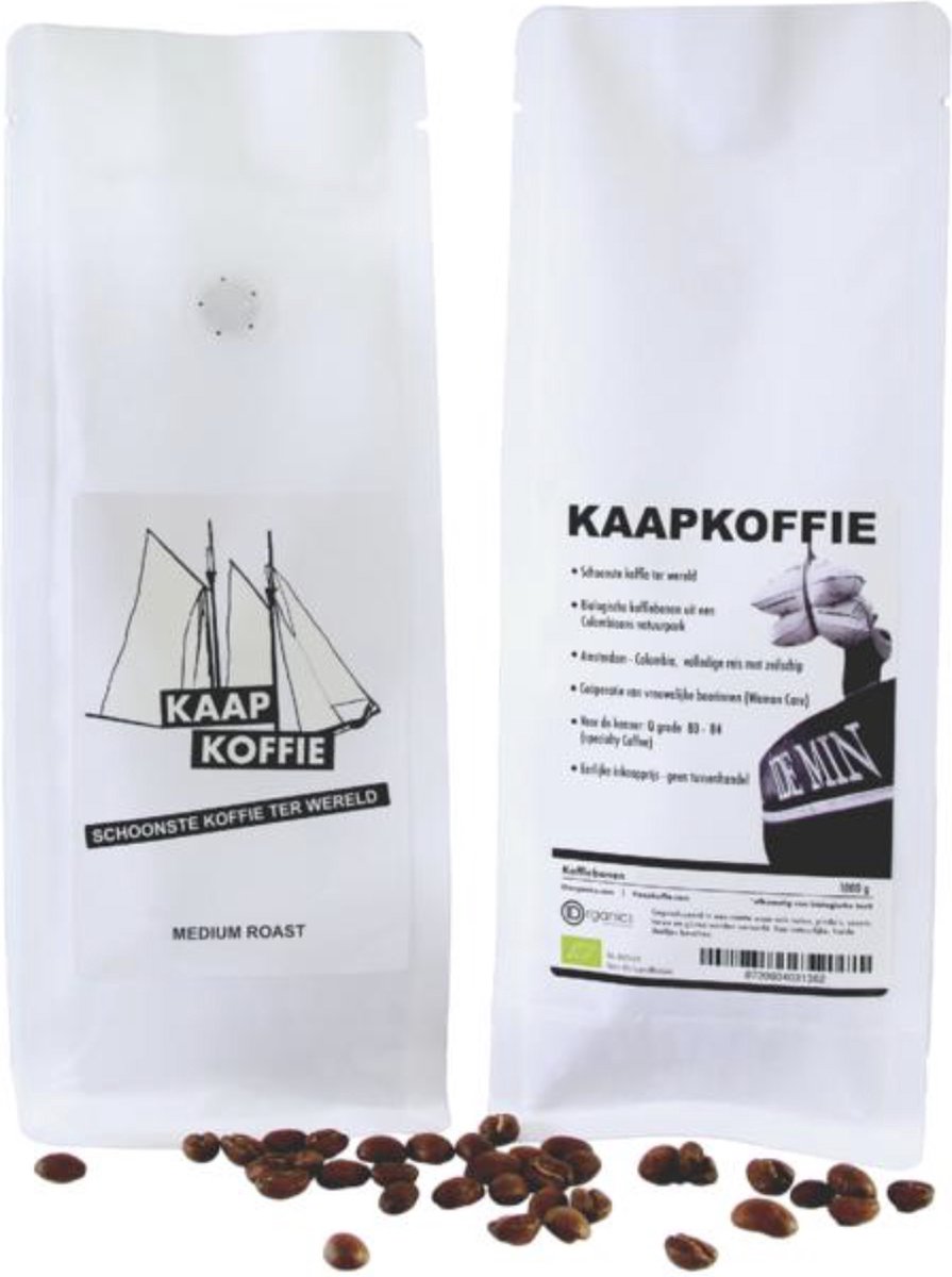 Kaap Koffiebonen medium roast 1 kg