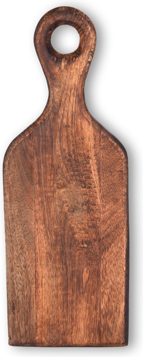 KADAX Snijplank van hout, keukenplank, 4 cm dikke vleesplank van