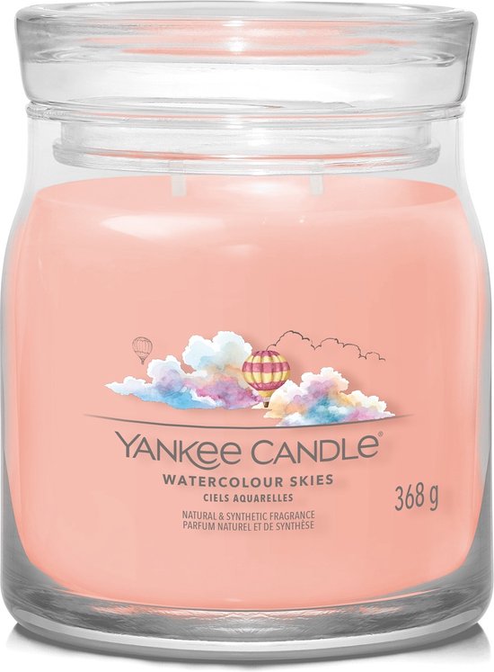 Yankee Candle - Watercolour Skies Signature Medium Jar