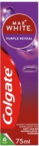 12x Colgate Tandpasta Max White Purple Reveal 75 ml