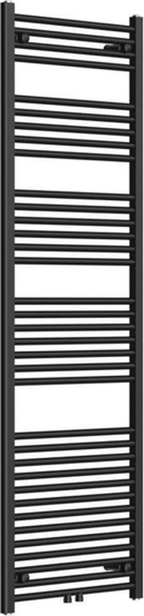 Rosani Classic radiator 60x180cm recht middenaansluiting 879watt mat zwart