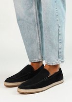 Sacha - Heren - Donkerblauwe suède loafers - Maat 45