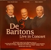 De 3 Baritons - Live in concert - The Favourites - Cd - Album