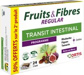 Ortis Fruit & Vezels Regular Set van 2 x 24 Kauwtabletten