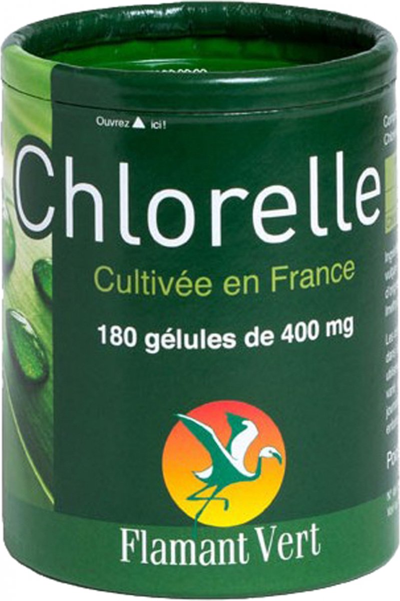 Goedkoopste Flamant Vert Chlorella 180 Capsules van 400 mg