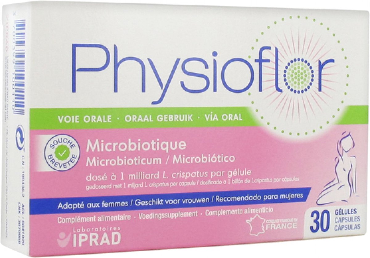 Laboratoires IPRAD Physioflor 30 Capsules